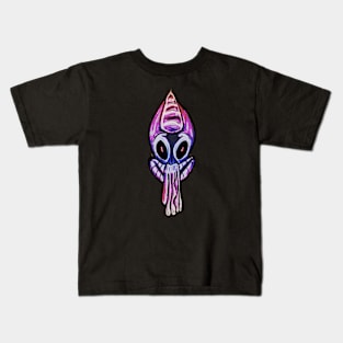 Squid Face Kids T-Shirt